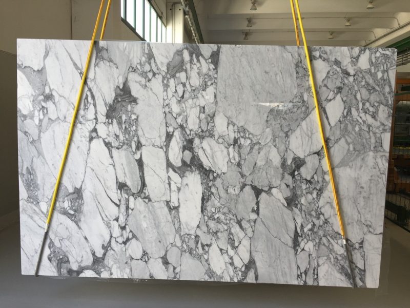 Arabescato marble countertops