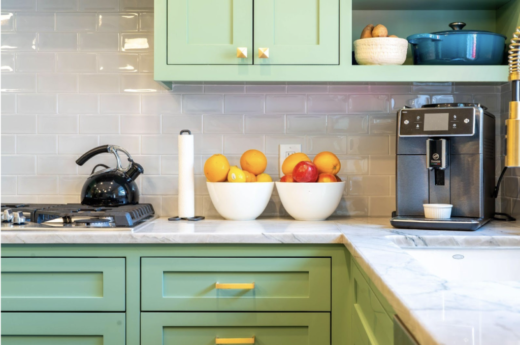 Stunning Kitchen With Quartzite Countertops