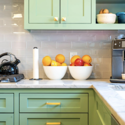 Stunning Kitchen With Quartzite Countertops
