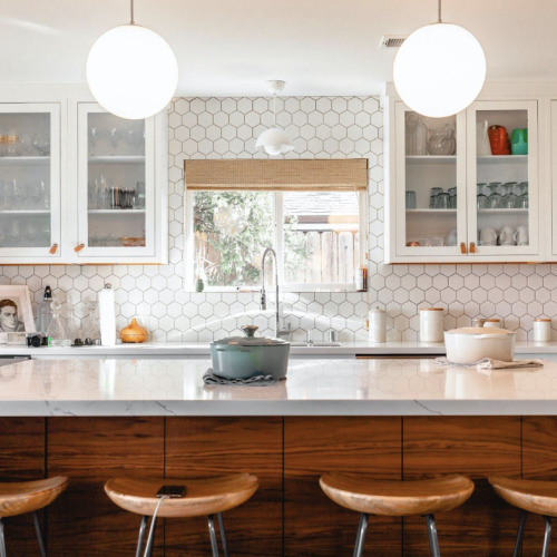 Well-maintained Kitchen Countertop