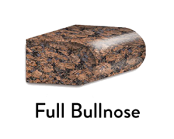 full bullnose edge profile