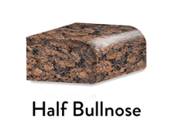 half bullnose edge profile